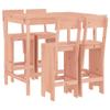 ARKEM 5-Piece Garden Bar Set, Solid Douglas Fir view 2