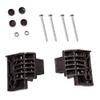 CANTONDZ Handle Bracket Set Replacement Part Compatible with Braas Atelier Roof Windows, Brown view 4