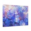 JIUJIUJIU Purple Hydrangea Canvas Wall Art, 30 x 45 cm, Framed view 1