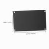 Operitacx Aluminum DIY Name Plates, 10 x 5 cm, Blank Metal Plates for Laser Engraving view 2