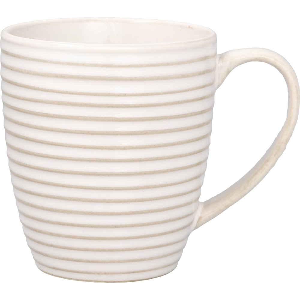 GreenGate Dunes Mug with Handle, White, 0.4 L