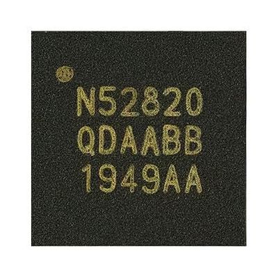 RF Transceiver, Bluetooth, 2.5 GHz, 2.4 GHz and Higher (NRF52820-QDAA-R7), 1 Piece