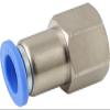 Pneumatic Push-In Fitting, Female Thread G 3/8" × 10 mm view 1