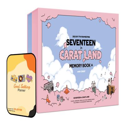 SEVENTEEN in CARAT LAND Album [MEMORY BOOK Ver.] + Pre-Order Benefits + BolsVos Exclusive K-Pop-Inspired Digital Merchandise