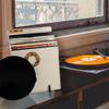 Jisapmzu Vinyl IP Record and Album Storage Organizer, Portable Book Display Stand view 4