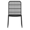 MNISDFL 5-Piece Garden Lounge Beer Table Set, Black view 4