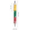 Novaj Lithuania Retro Flag Retractable Ballpoint Pen view 2