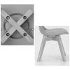 PU Modern Bar Stool for Kitchen Counter, Solid Wood Hotel Chair, Coffee Chair, Lounge Chair (Color: E) (B) HGCHH view 4