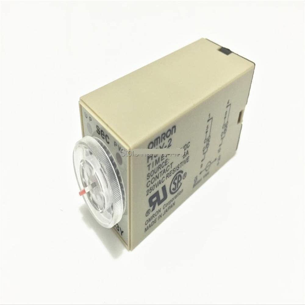 10-Pack H3Y-2 DC 12V 10-Second On-Delay Timer Relay