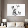 Banksy Game Changer Nurse Tribute Canvas Print, 20 x 30 cm (8 x 12 in), Inner Frame view 4