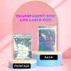 100 Resealable Holographic Zipper Bags, 10 x 15 cm, Reflective Stand-Up Bags for Jewelry, Samples and Candy view 2