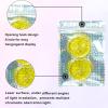 100 Resealable Holographic Zipper Bags, 10 x 15 cm, Reflective Stand-Up Bags for Jewelry, Samples and Candy view 3
