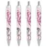 Novaj Retractable Ballpoint Pens with Rose Pattern, 2-Pack view 1