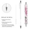 Novaj Retractable Ballpoint Pens with Rose Pattern, 2-Pack view 4