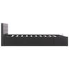 Hommdiy Hydraulic Storage Bed Frame, Faux Leather, 160 x 200 cm view 4