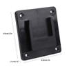 2-Piece Wall-Mount Power Tool Holder, Black view 2