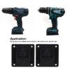 2-Piece Wall-Mount Power Tool Holder, Black view 3