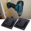 2-Piece Wall-Mount Power Tool Holder, Black view 4
