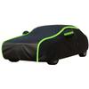 ZITS Auto Car Cover for MINI Paceman (R61) 2011–2016 Sliding-Cup-Holder, Black/Green view 1