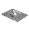 Comas Gastronorm Lid for Containers, Stainless Steel, Center Handle, Dishwasher Safe, GN 1/6 view 1