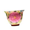 Zerodeko Ceramic Tea Cup with Floral Pattern, Kung Fu Tea Cup, 55 ml view 1