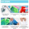MIRONS DIY Diamond Painting Kit, Beautiful House in Garden, 40 x 50 cm, for Adults and Children view 3