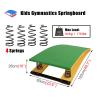 Hardwood Gymnastics Equipment for Adults, Durable Elastic Springboard with Non-Slip Felt and 6 Springs view 4