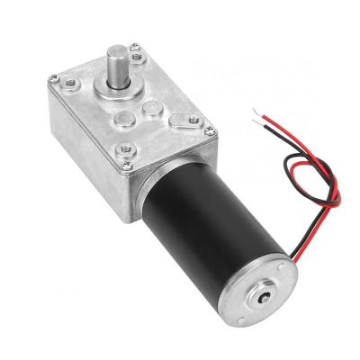 Automatic Sliding Gate Opener, DC 12/24 V Worm Gear Motor, High Torque, D-Shaft, 8 mm Shaft