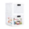 GLOQESEN 2-Pack Lockable Storage Boxes with Combination Locks view 1