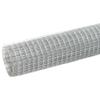 LAPOOH Galvanized Steel Wire Mesh Fence, 10 x 0.5 m, Silver view 2