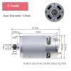 Automatic Sliding Gate Opener RS550 DC Motor, 9/11/12/13/14-Tooth, 10.8–25 V view 2