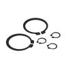 10-Piece External Retaining Rings, Clip Circlips, Diameter 4790 mm, 48/50/52/55/58/60/62/65/68/70/72/75/78/80/85 mm, for Shaft Bearings (Size: 72) view 1