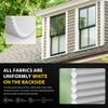 UNISHADES Top-Down/Bottom-Up Cellular Shade, 54.9 cm W x 162.6 cm H, Gray view 3