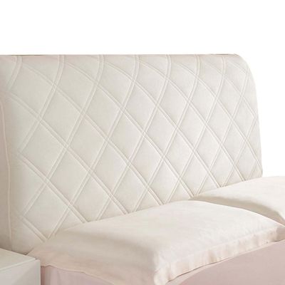 ANKLET Stretch Headboard Cover, Dustproof Headboard Slipcover, All-Inclusive Fit (Color: O, Size: 120 cm)
