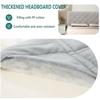 ANKLET Stretch Headboard Cover, Dustproof Headboard Slipcover, All-Inclusive Fit (Color: O, Size: 120 cm) view 3