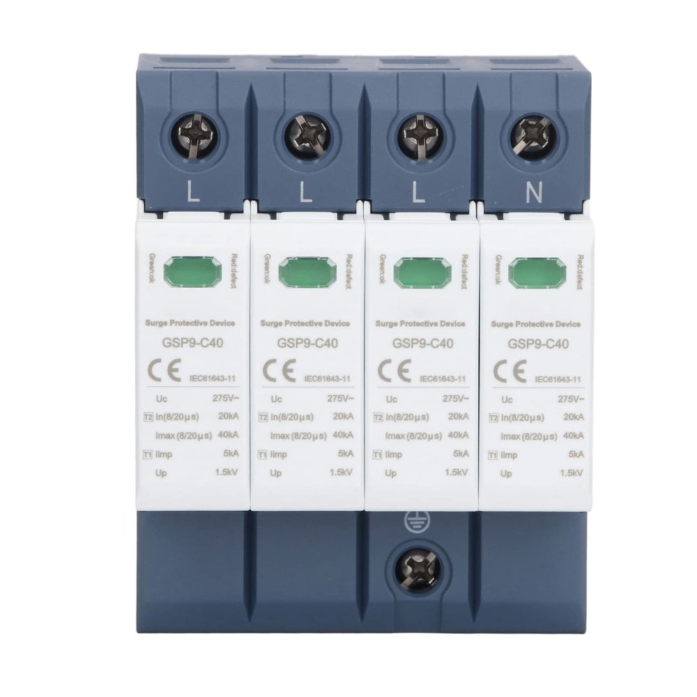 4P 40kA AC 275V SPD Surge Protector