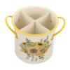 NAMOARLY Galvanized Iron Chopstick and Utensil Holder view 1