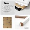 nielsen Skava Wooden Picture Frame, 42 x 59.4 cm (A2), White view 2