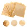 100 Kraft Paper Bread Bags with Window for Bakery Supplies view 4