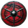Medieval Knight Wooden Shield, 61 cm view 1