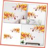 Removable PVC Maple Leaf Wall Decal for Thanksgiving and Fall Parties view 3