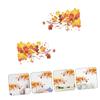 Removable PVC Maple Leaf Wall Decal for Thanksgiving and Fall Parties view 4