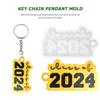 TEHAUX 9-Piece Silicone Keychain Mold Set view 3