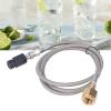 CGA320 CO2 Cylinder Refill Adapter with 60-Inch Stainless Steel Hose view 3