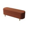 Soft Furry Storage Ottoman Bench for Bedroom view 1