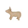 Decopatch AP174C Pack of 5 Papier-Mâché Cows, 11.5 x 5.5 x 8.5 cm, Kraft Brown view 2