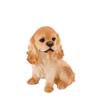 QQYDZSW Tabletop Ornament, Resin Puppy Figurine for Table, Desk, Car, or Home Decor view 1