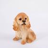 QQYDZSW Tabletop Ornament, Resin Puppy Figurine for Table, Desk, Car, or Home Decor view 2