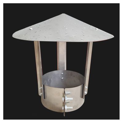Chimney Cap, Ventilated Chimney Cover, Round Roof Rain Cap and Exhaust Cap