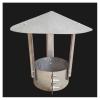 Chimney Cap, Ventilated Chimney Cover, Round Roof Rain Cap and Exhaust Cap view 1